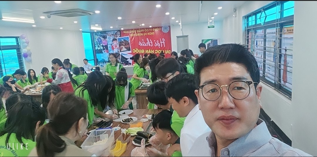 학생 체험 활동 현장의 모습
